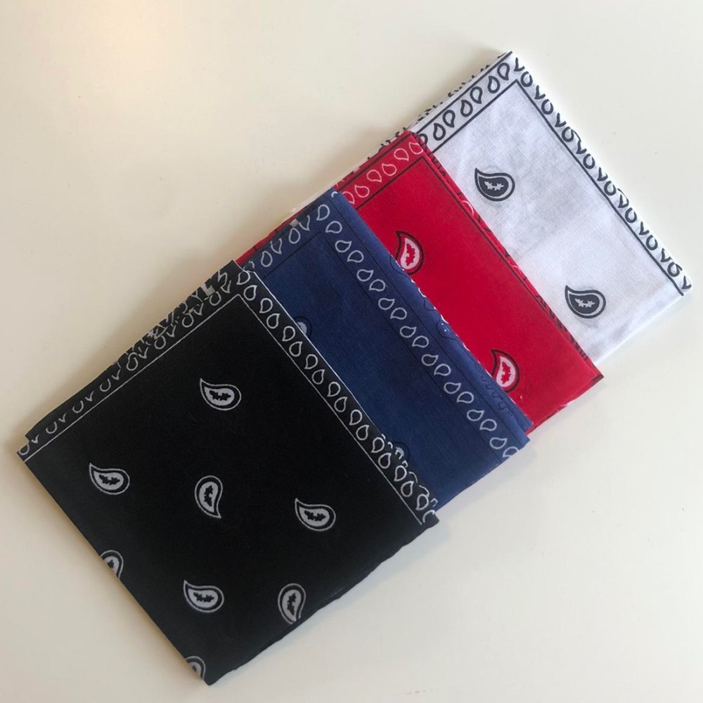 Multicolored Bandana 4-Pack